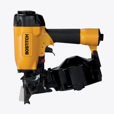 Bostitch IC50-1-E CT 50mm max coil nailer – built for high-volume tasks like roofing and fencing with a 300-nail capacity.