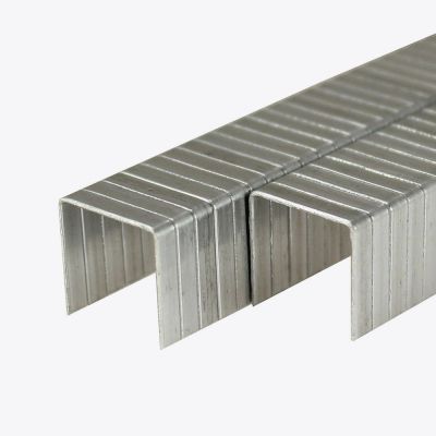 Box of Bostitch SB10302012Z galvanised staples – 12mm length staples for trade fixing in furniture, joinery, and timber work, S5 Series Staples – Bostitch 1102501Z Galvanised (10,080 pb), nail and staple guns