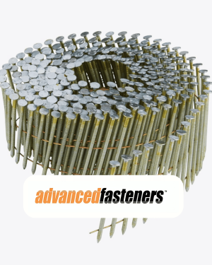 Advanced Fasteners 2.1/40mm Ring Galvanised Flat Top Coil Nails (14,000 per box)