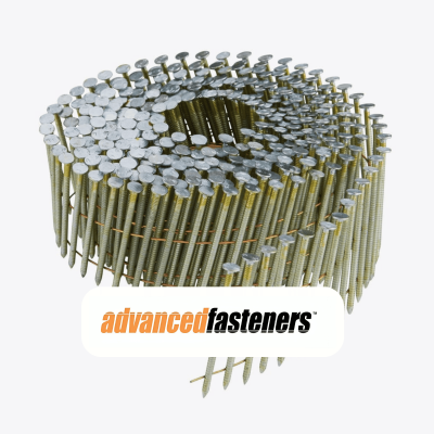 50mm flat coil nails, 45mm flat coil nails, 40mm galvanised coil nails, 32mm galvanised coil nails, 25mm galvanised coil nails,